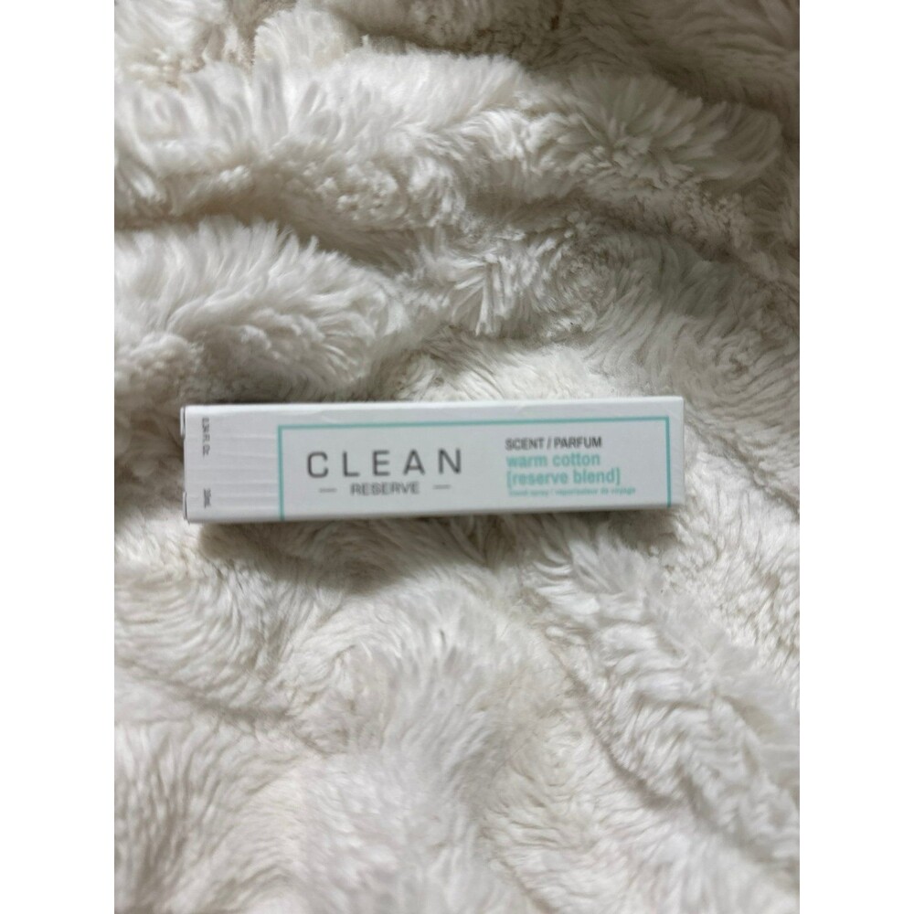 Clean Reserve Warm Cotton Eau De Parfum Spray Travel Size 0.34 Fl Oz, 2LA